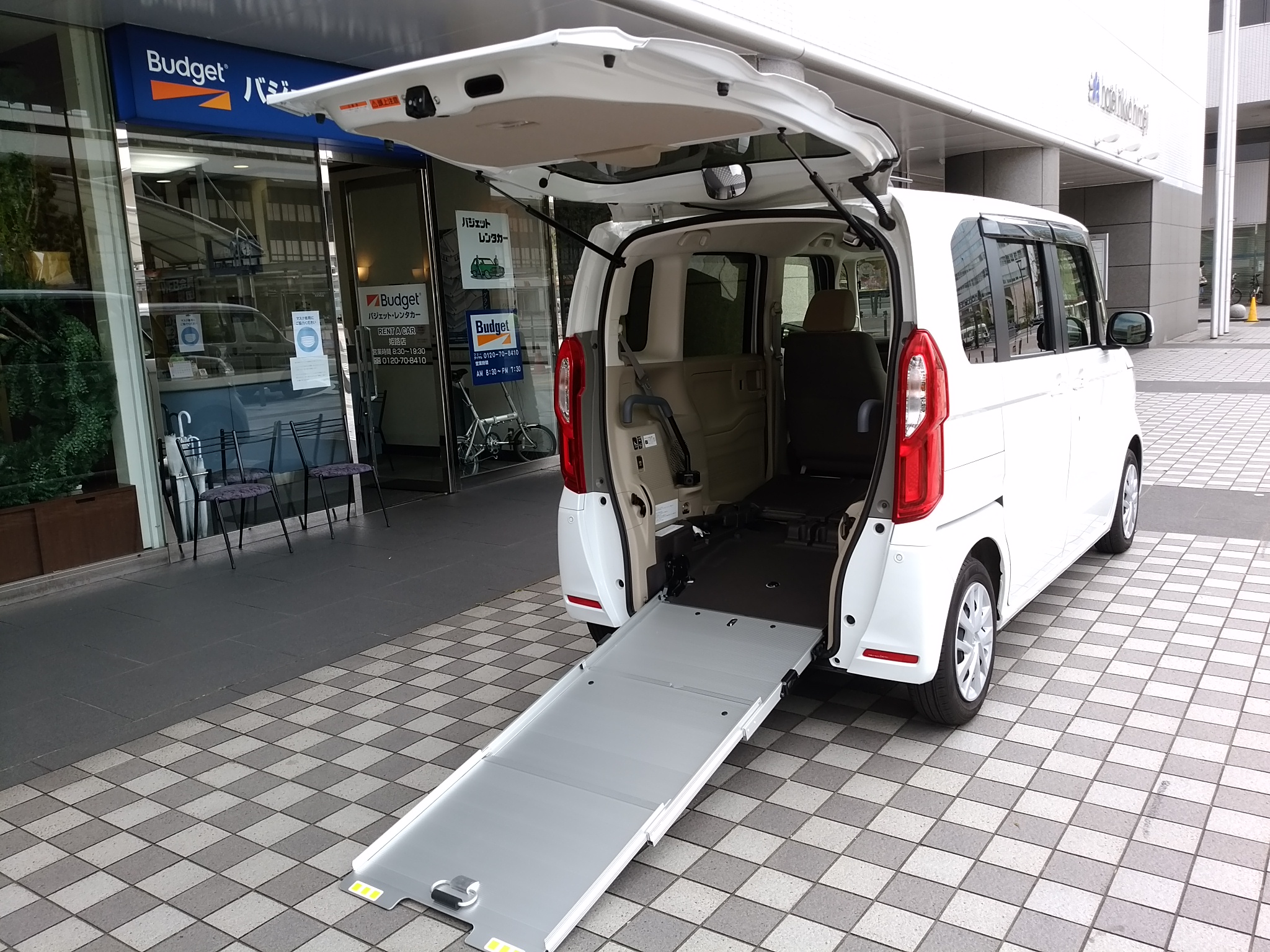 Nboxスローパー導入しました バジェット レンタカー 兵庫県 姫路 神戸 三ノ宮 お任せください 中央自動車工業株式会社